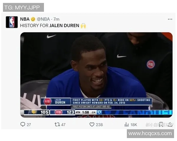 影响惊人!杜伦在场时活塞攻防高居前三 净效率第二 影响惊人!杜伦在场时活塞攻防高居前三 净效率第二